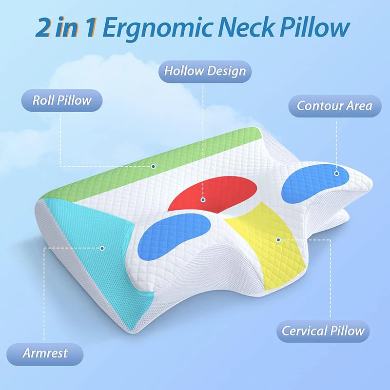 Memory Foam Orthopedic Pillow